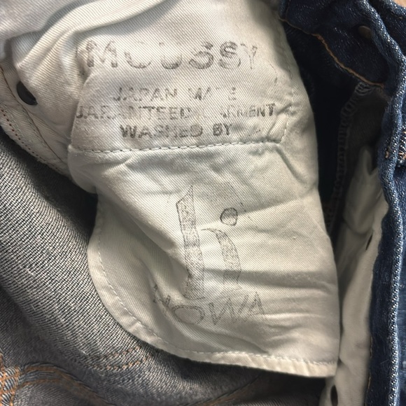 Moussy Vintage Howa Mid-Rise Distressed Tapered Jeans - Women's 25 - Picture 5 of 5